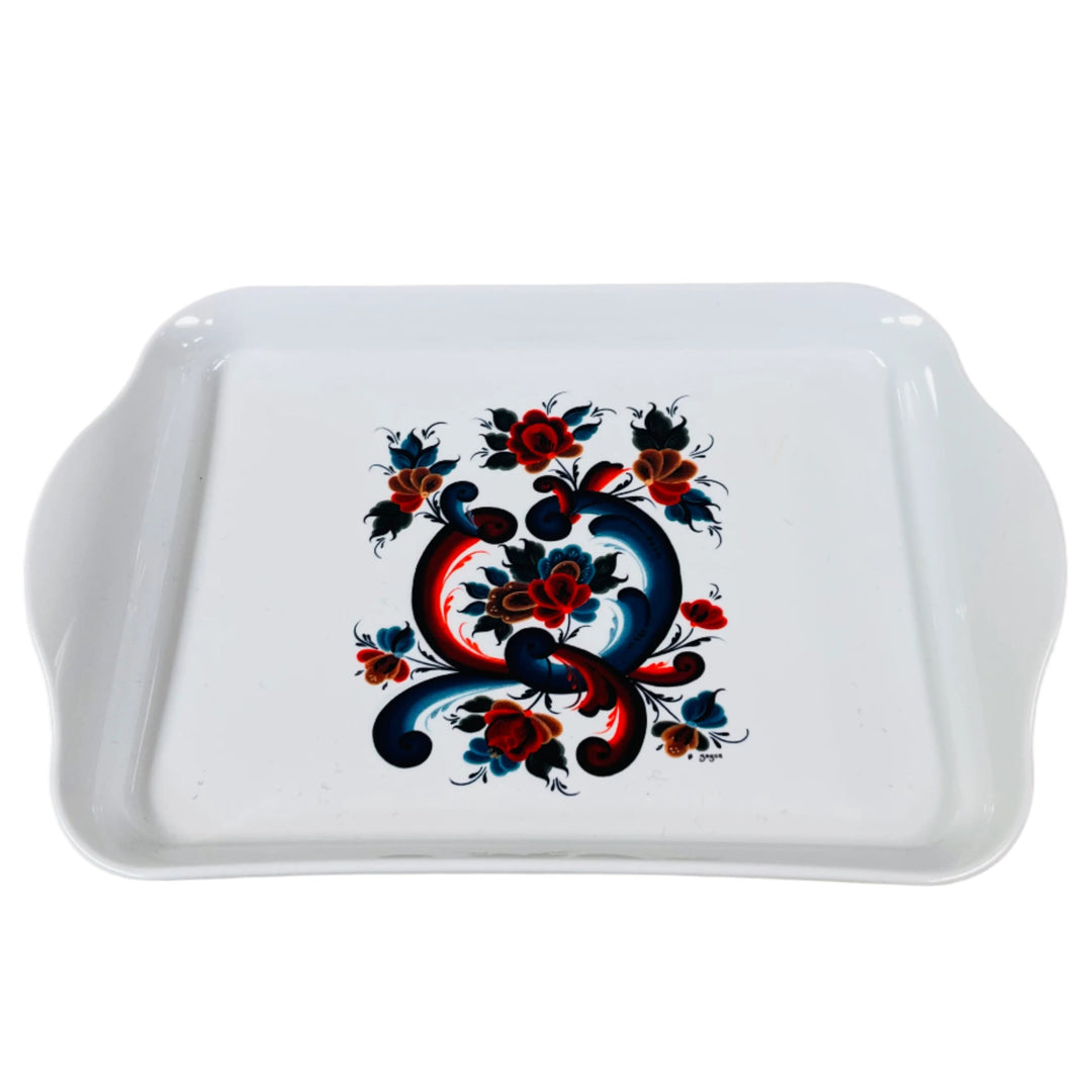 Small Tray - Rosemaling