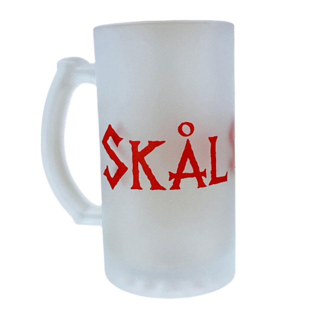 Frosted Glass Beer Mug - Skål