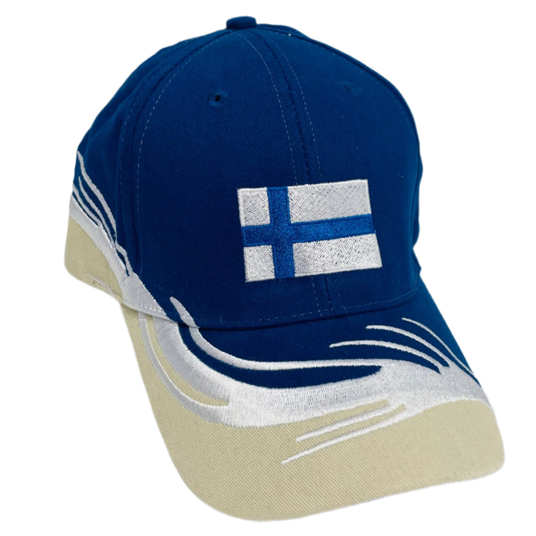 Finland flag  baseball cap