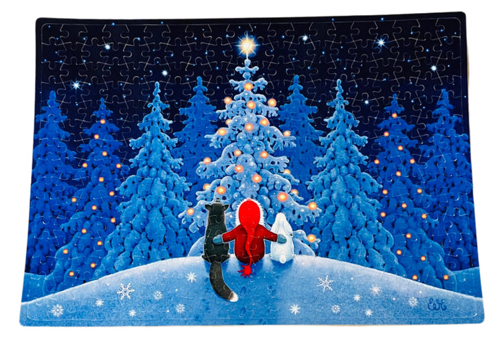 Puzzle - Eva Melhuish Tomte with Fox & Rabbit