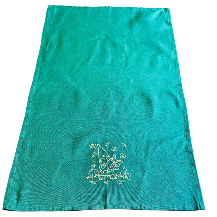 Dish Towel - Gnome with Cornucopia