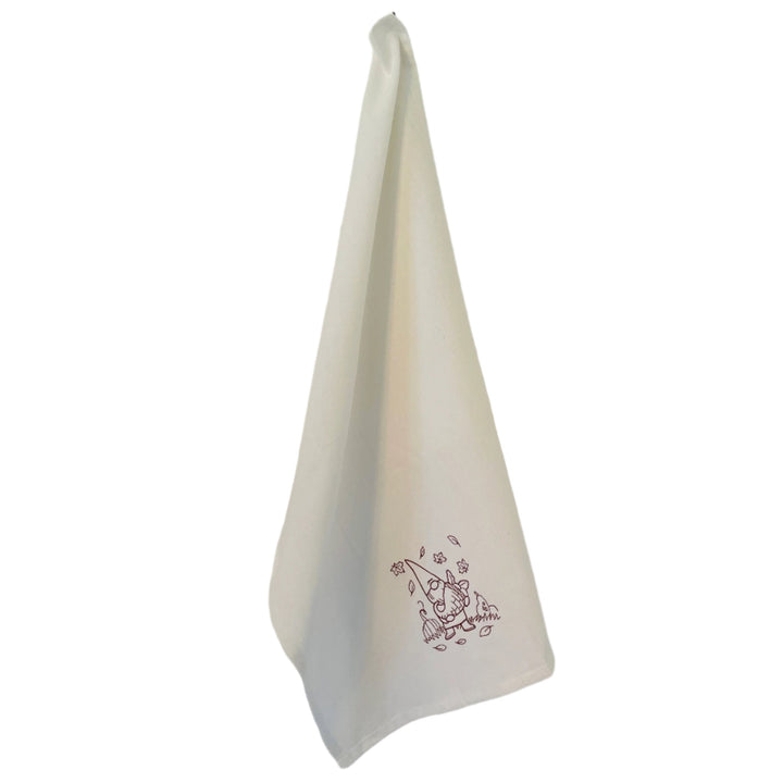Dish Towel - Gnome with Cornucopia