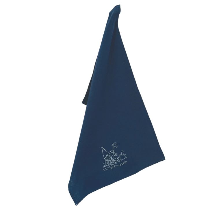 Dish Towel - Gnome on the Beach
