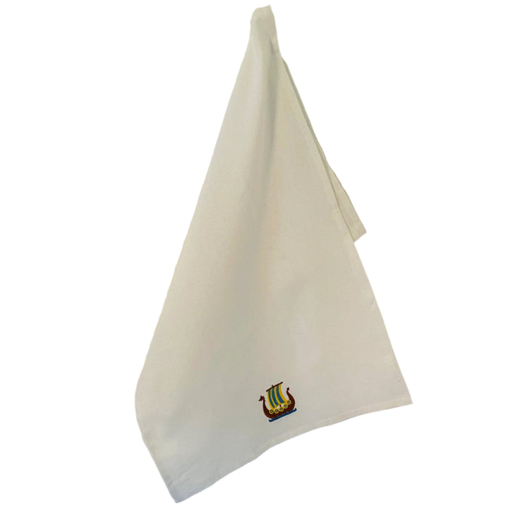 Dish Towel - Viking Ship