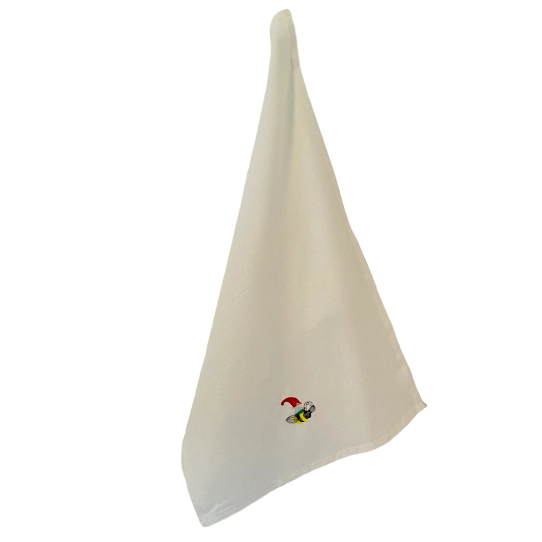 Dish Towel - Gnome on Bumble Bee