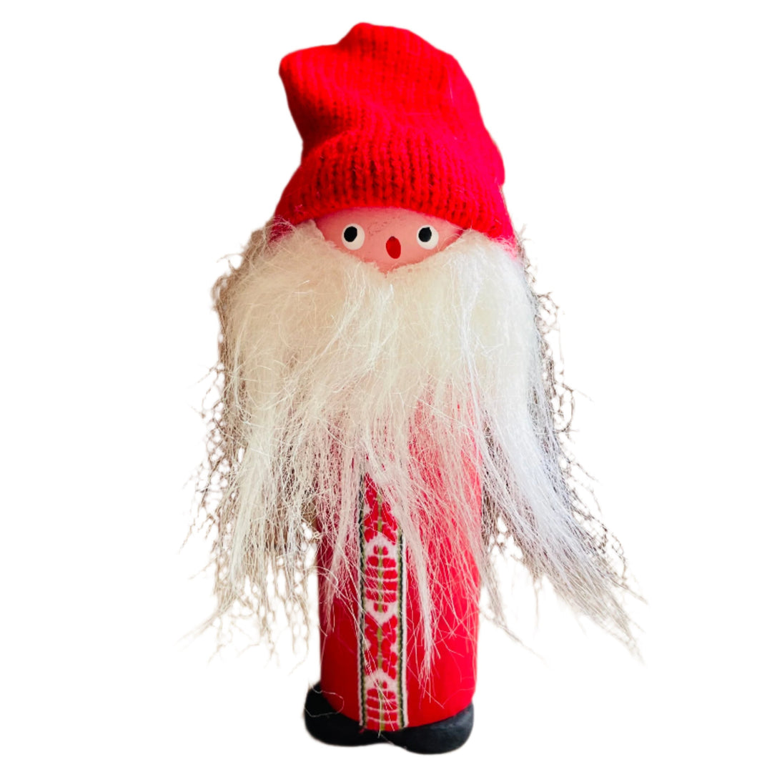 Hand made Tomte with Red body