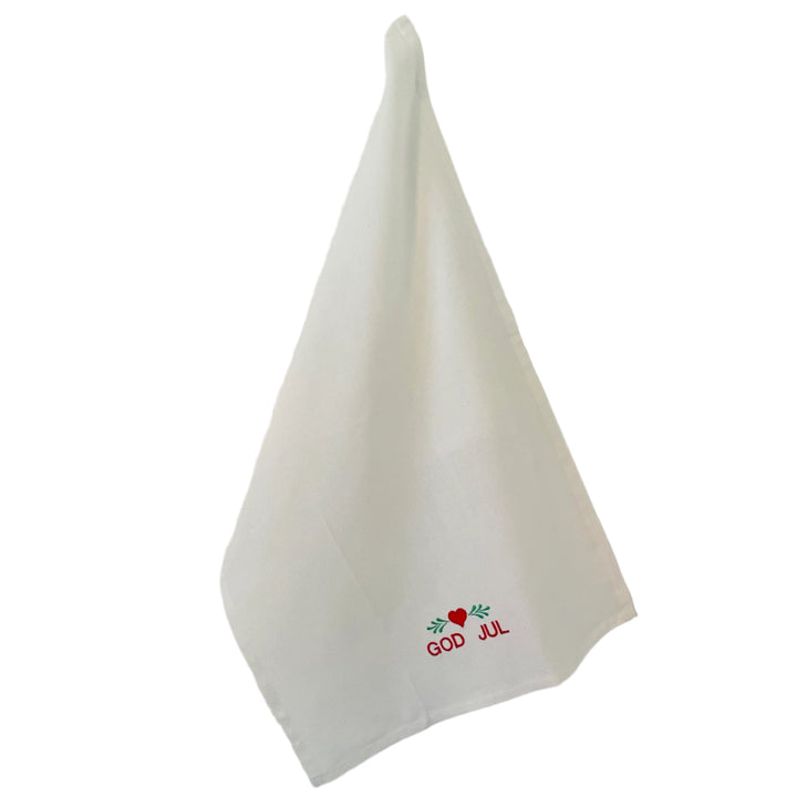 Dish Towel - God Jul Heart