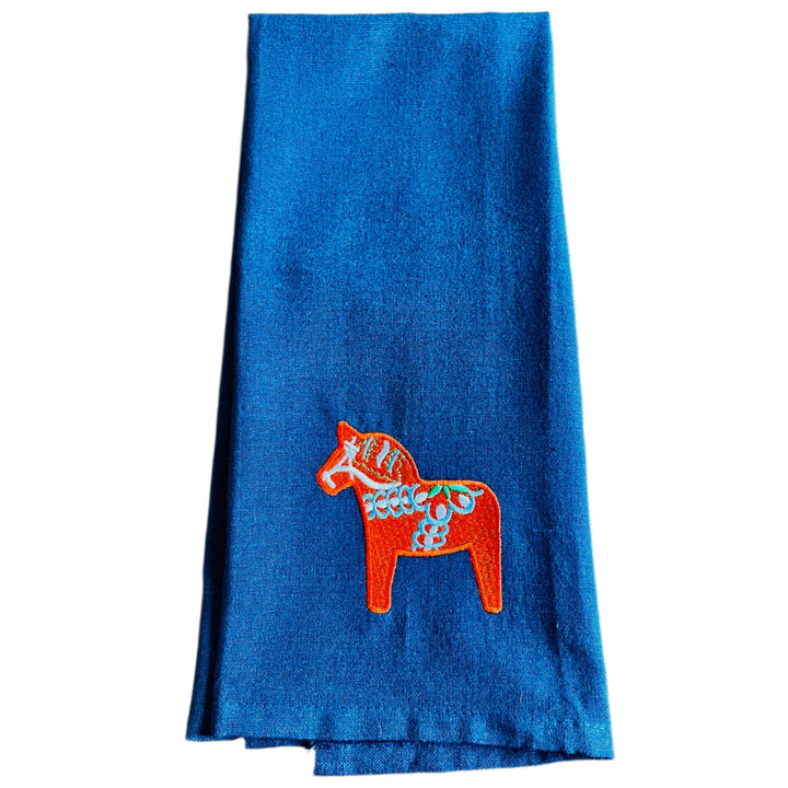 Dish Towel - Dala Horse