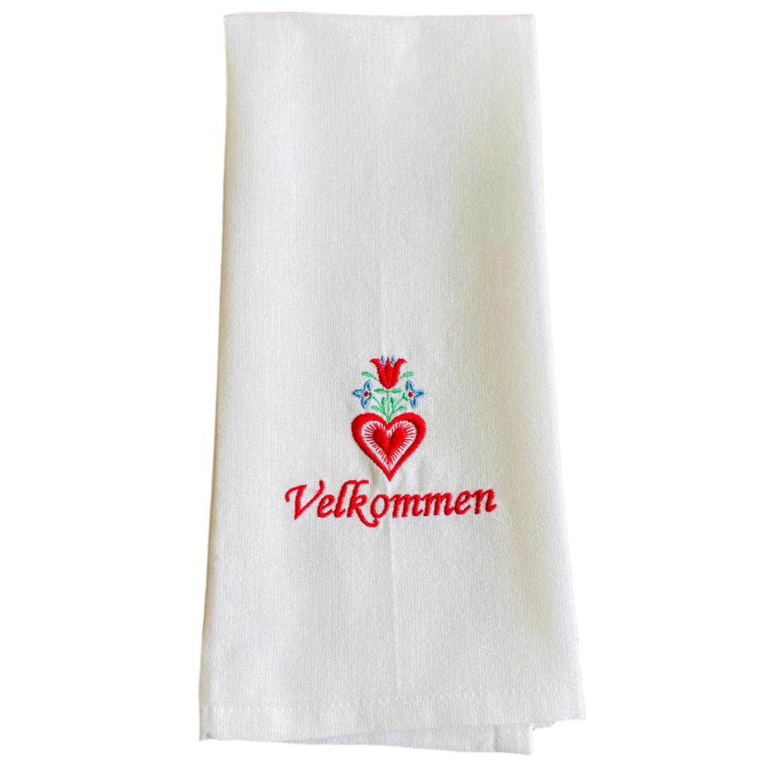 Dish Towel - Velkommen Heart