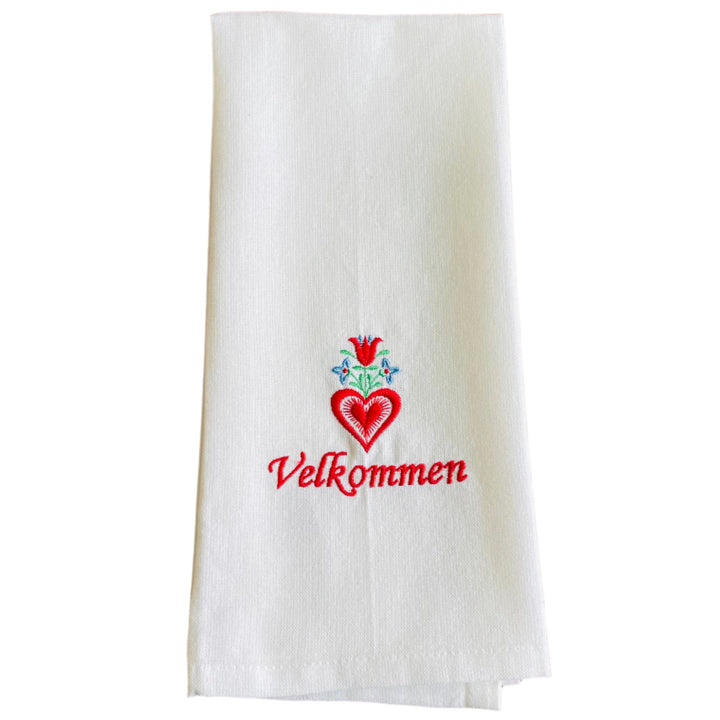 Dish Towel - Velkommen Heart