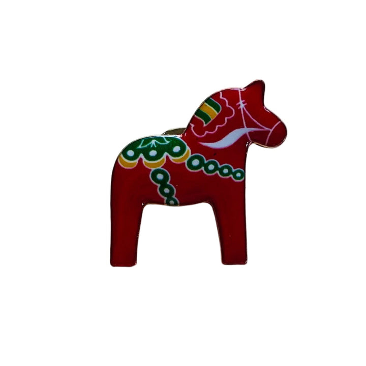 Lapel Pin - Swedish Dala Horse