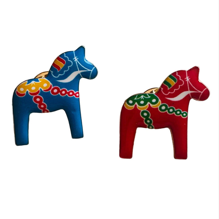 Lapel Pin - Swedish Dala Horse