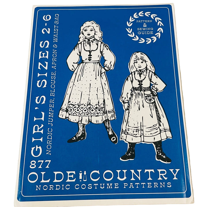 Costume Pattern - Girls sizes 2-6