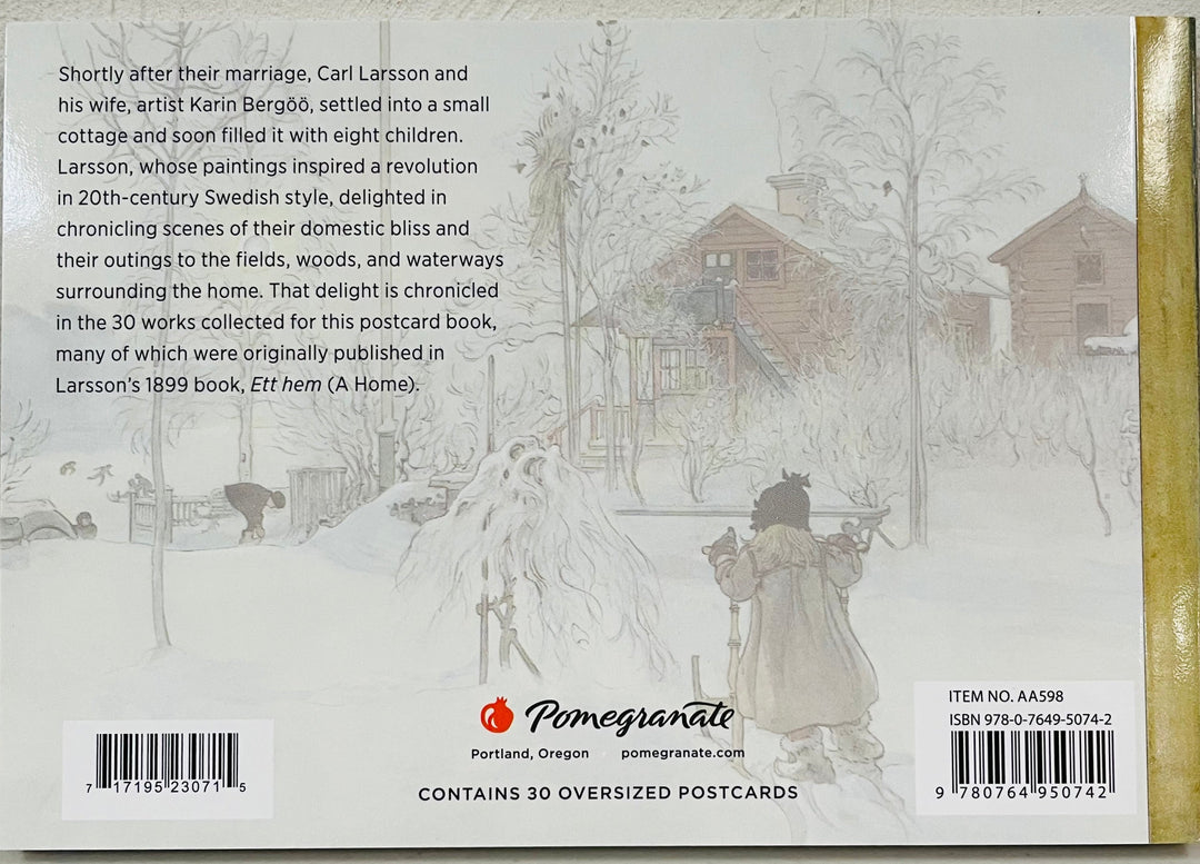Carl Larsson - A Book of Postcards