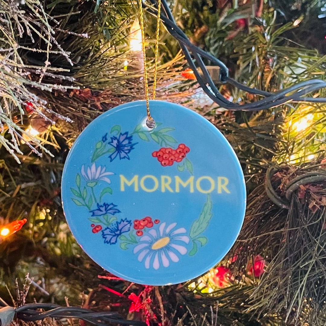 Ceramic Ornament, Mormor