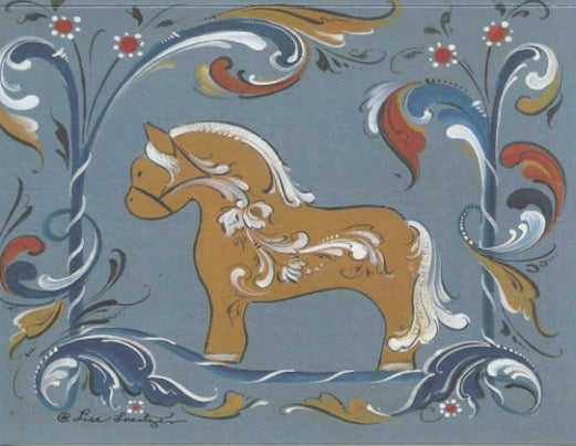 Boxed Note cards, Lise Lorentzen Rosemaling assortment