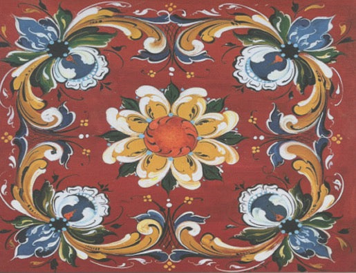 Boxed Note cards, Lise Lorentzen Rosemaling assortment