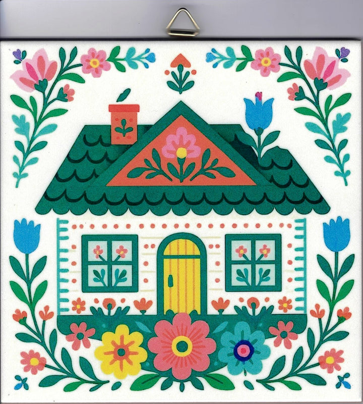 6" ceramic tile, Nordic Cottage House
