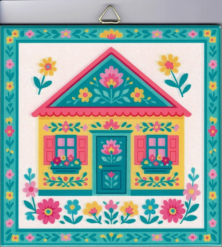 6" ceramic tile, Nordic Cottage House