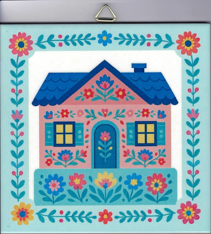 6" ceramic tile, Nordic Cottage House