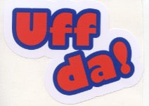 Uff da! Sticker