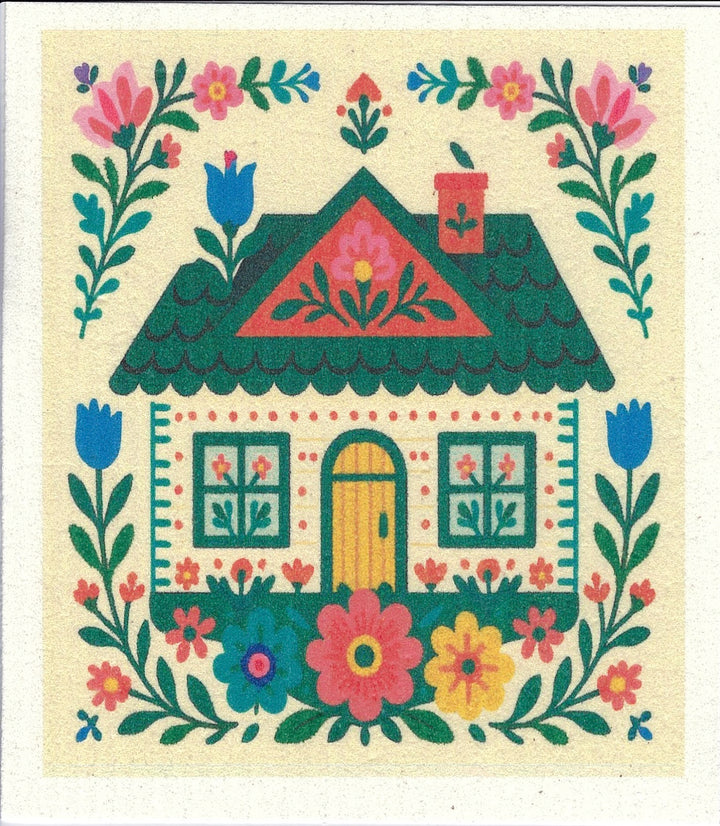 Swedish Dishcloth - Little Cottage House