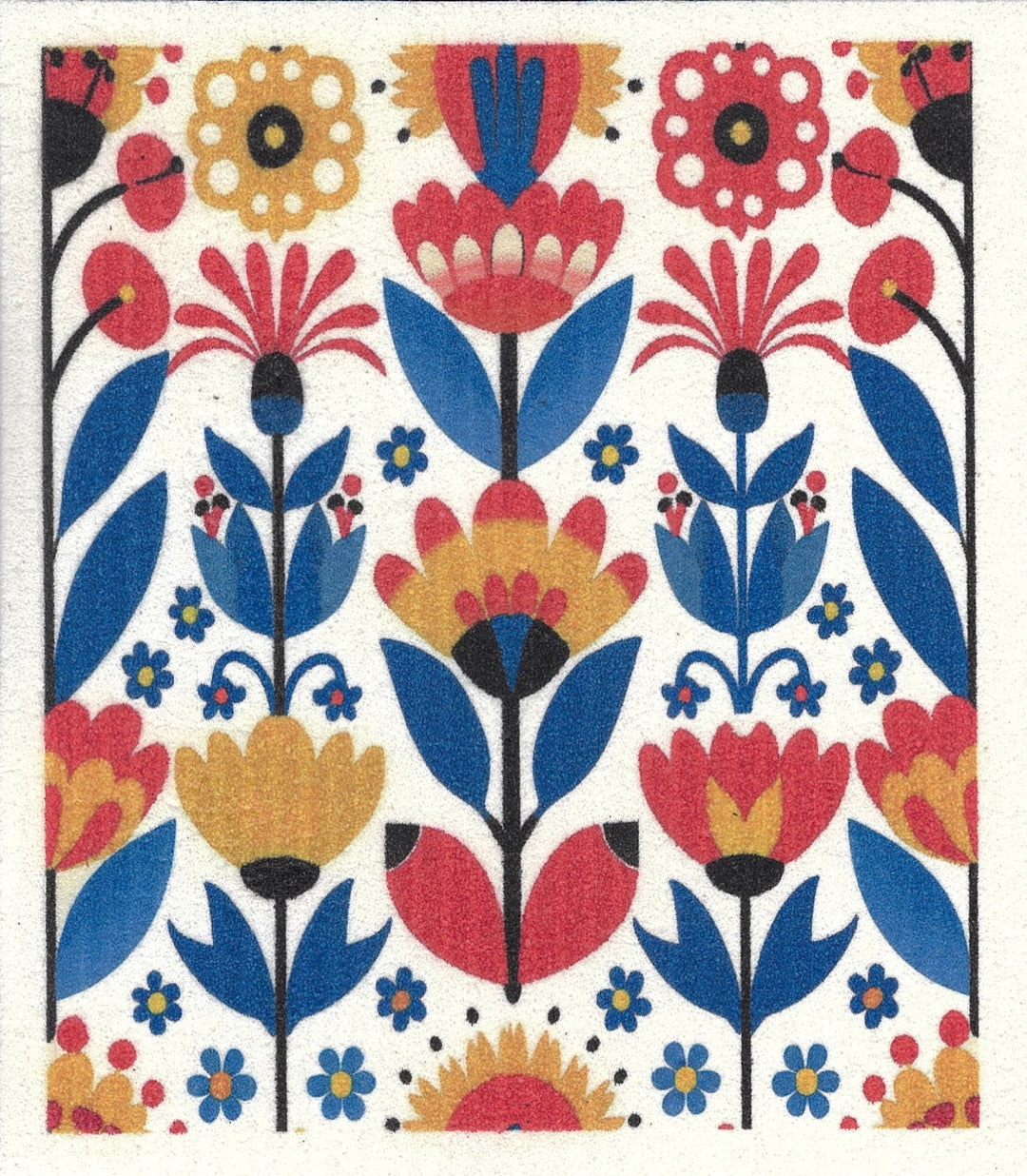 Swedish Dishcloth - Flowers