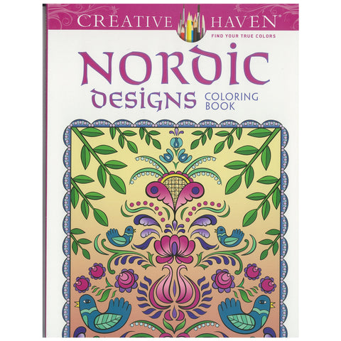 Nordic Designs adult coloring book