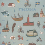 Stockholm Gift wrap or craft paper