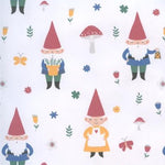 Gnomes & Mushrooms Gift wrap or craft paper