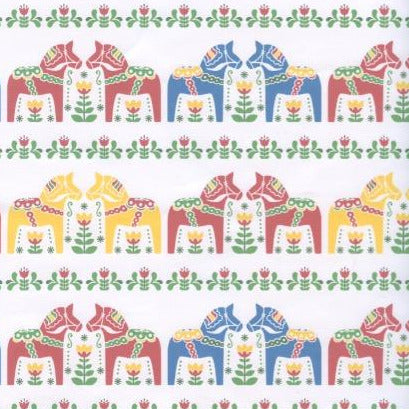 Dala Horse Gift wrap or craft paper