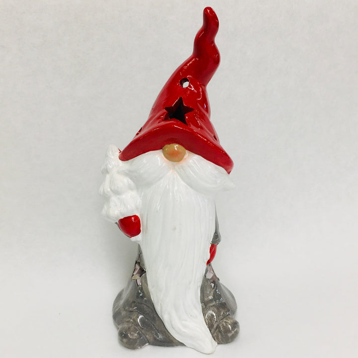 Ceramic Gnome Votive Candle Holder