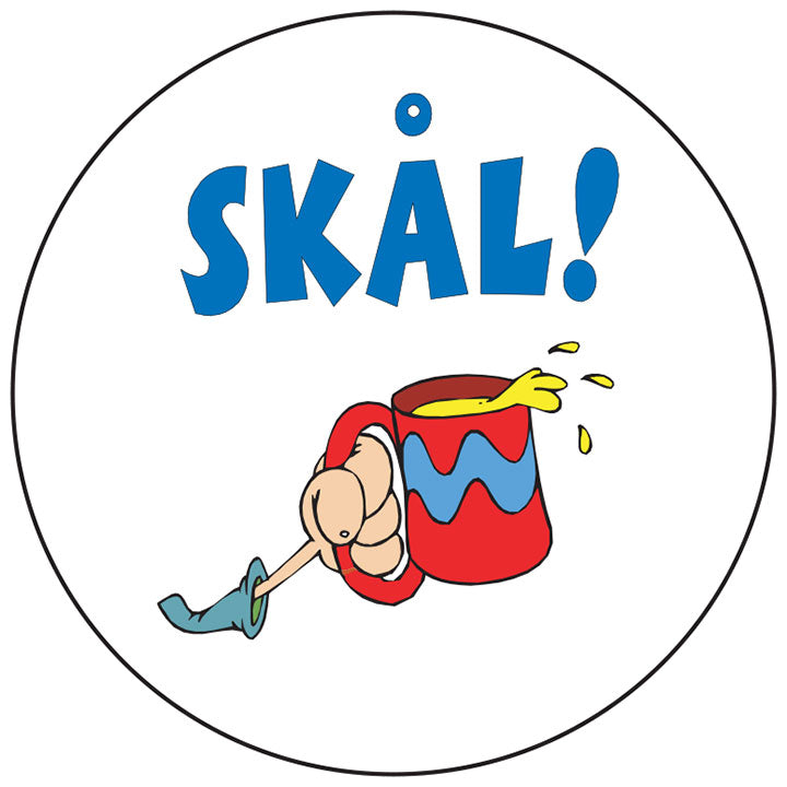 Skal round button/magnet