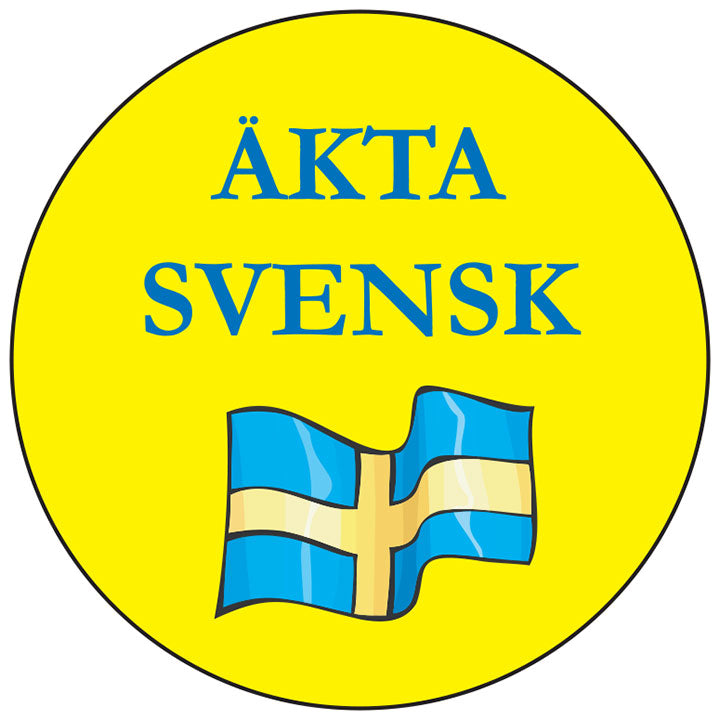 Akta Svensk round button/magnet