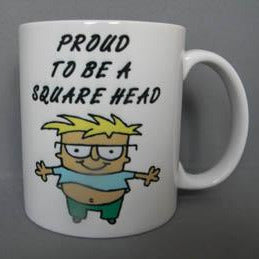 Proud to be a Squarehead coffee mug