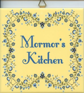 6" Ceramic tile, Mormor's Kitchen