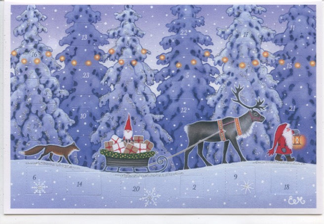 Eva Melhuish Advent Calendar Card