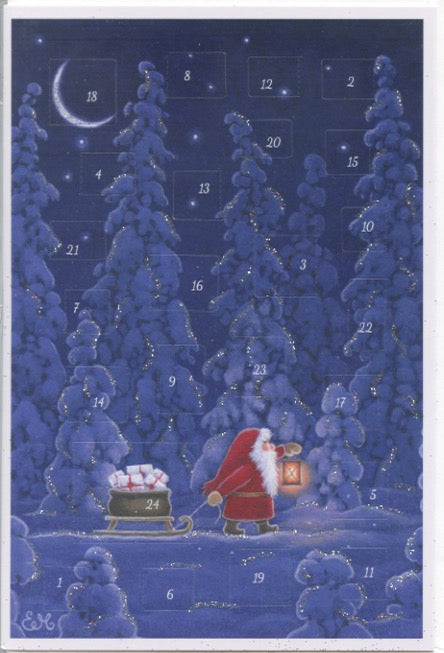 Eva Melhuish Advent Calendar Card