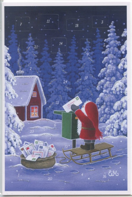 Eva Melhuish Advent Calendar Card