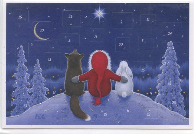 Eva Melhuish Advent Calendar Card