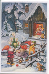 Gnomes Advent Calendar Card