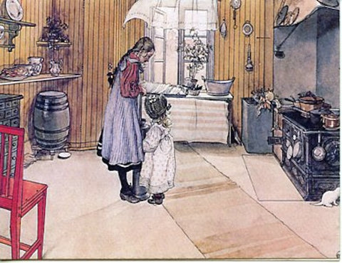 Boxed Note Cards, Carl Larsson Kitchen