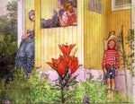 Boxed Note Cards, Carl Larsson Boy hiding