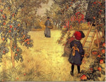 Boxed Note Cards, Carl Larsson Apple harvest