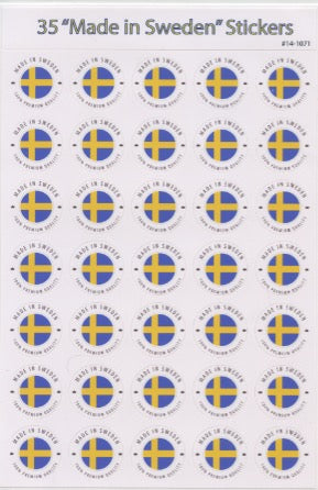 Made in Sweden Stickers