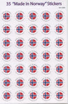Made in Norway Stickers