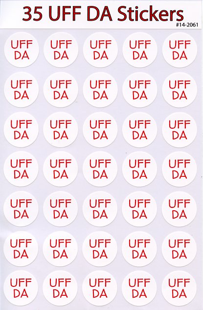 Uff da Stickers