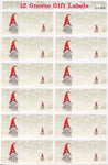 Gnome Gift Label Stickers