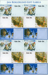 Jan Bergerlind God Jul Gift Label Stickers