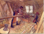 Boxed Note Cards, Carl Larsson Carpenters work shop